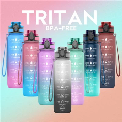 Bouteille en plastique de 32 oz