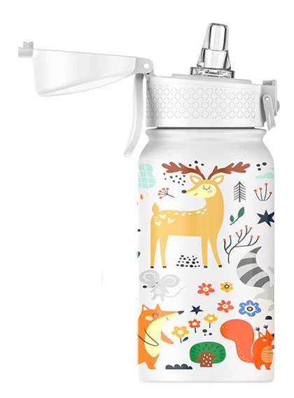 Thermos incassable pour enfants avec sangle portable